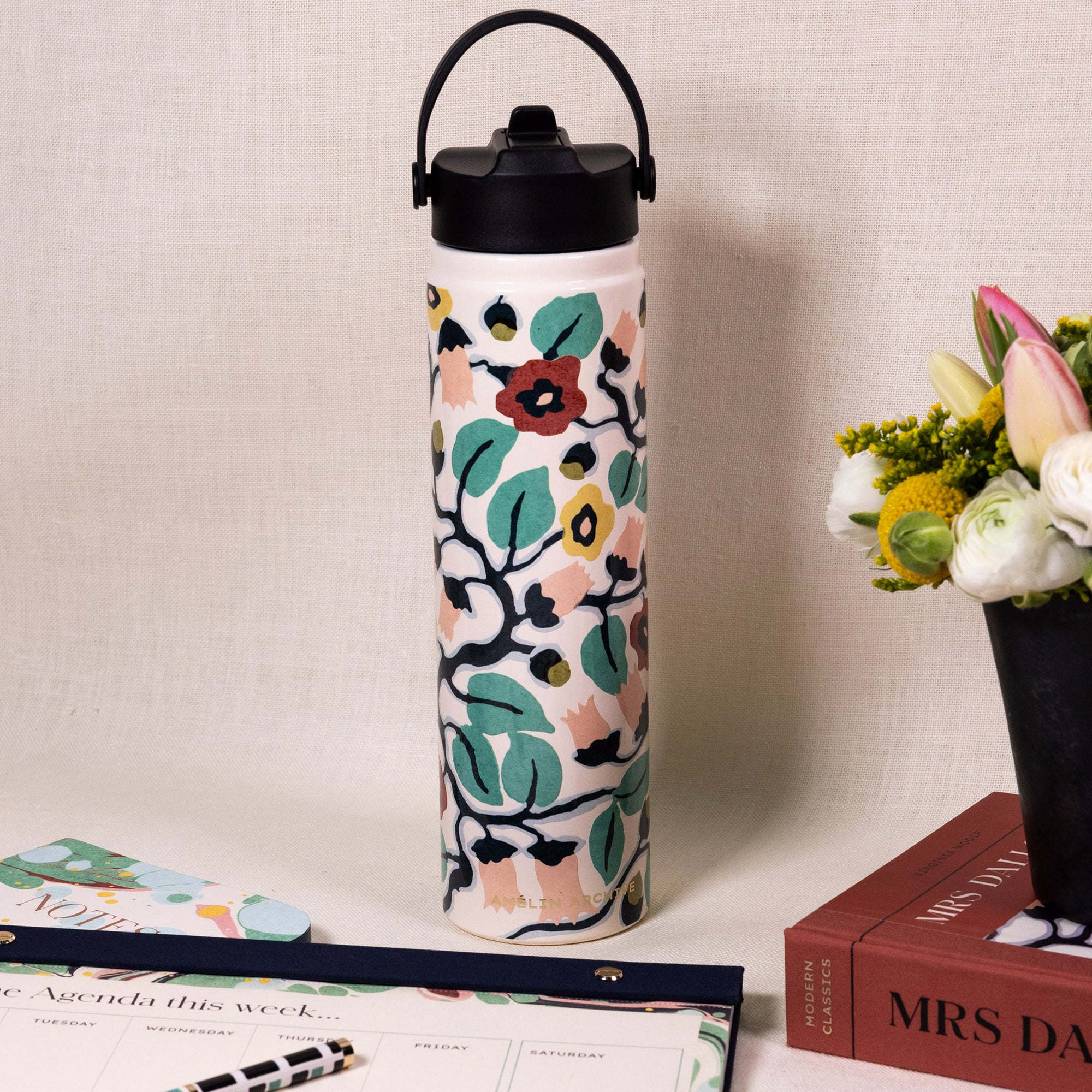 Stainless Steel Water Bottle Bloomsbury