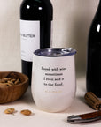 Stainless Steel Wine Tumbler W.C. Fields