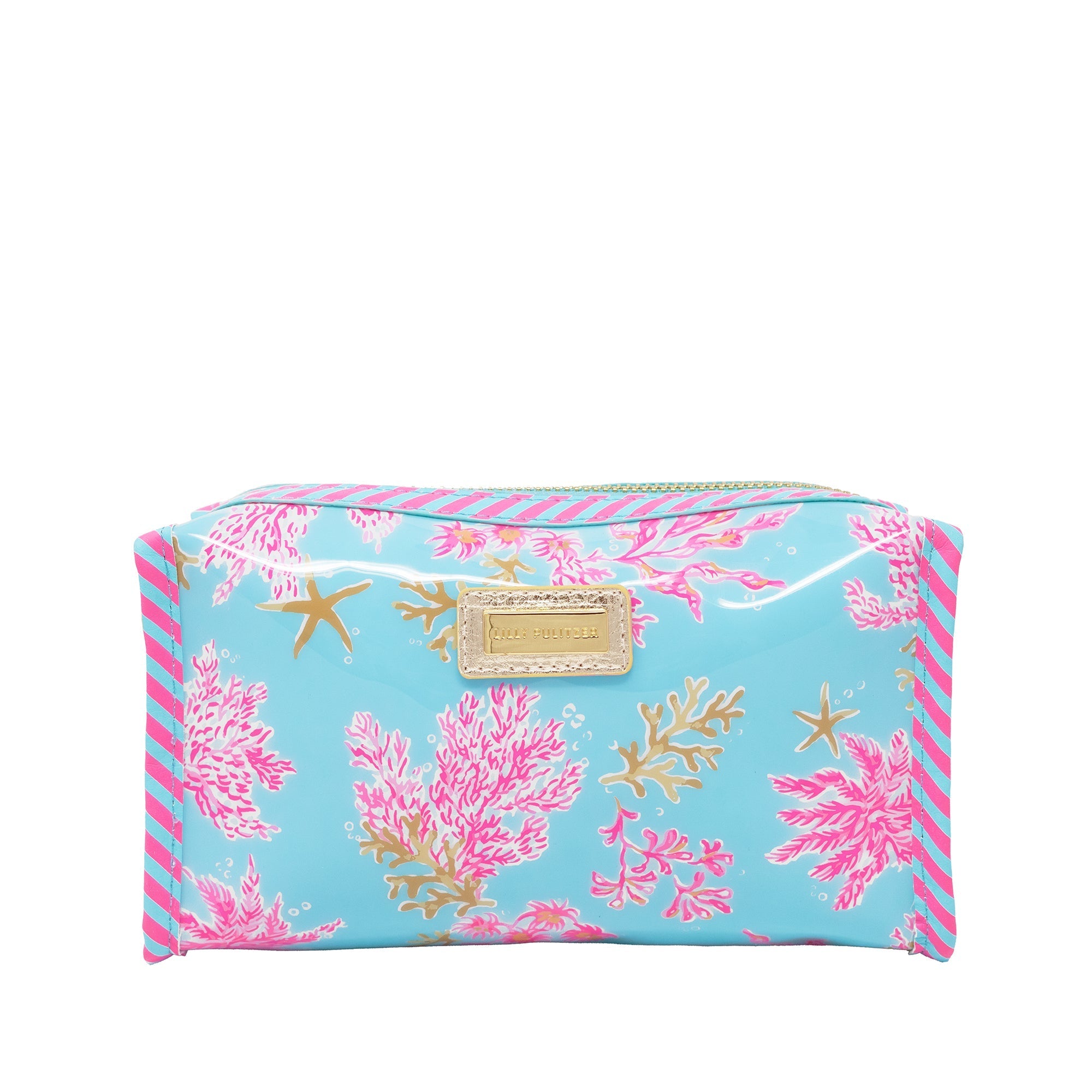 Pencil Pouch, Royal Coral