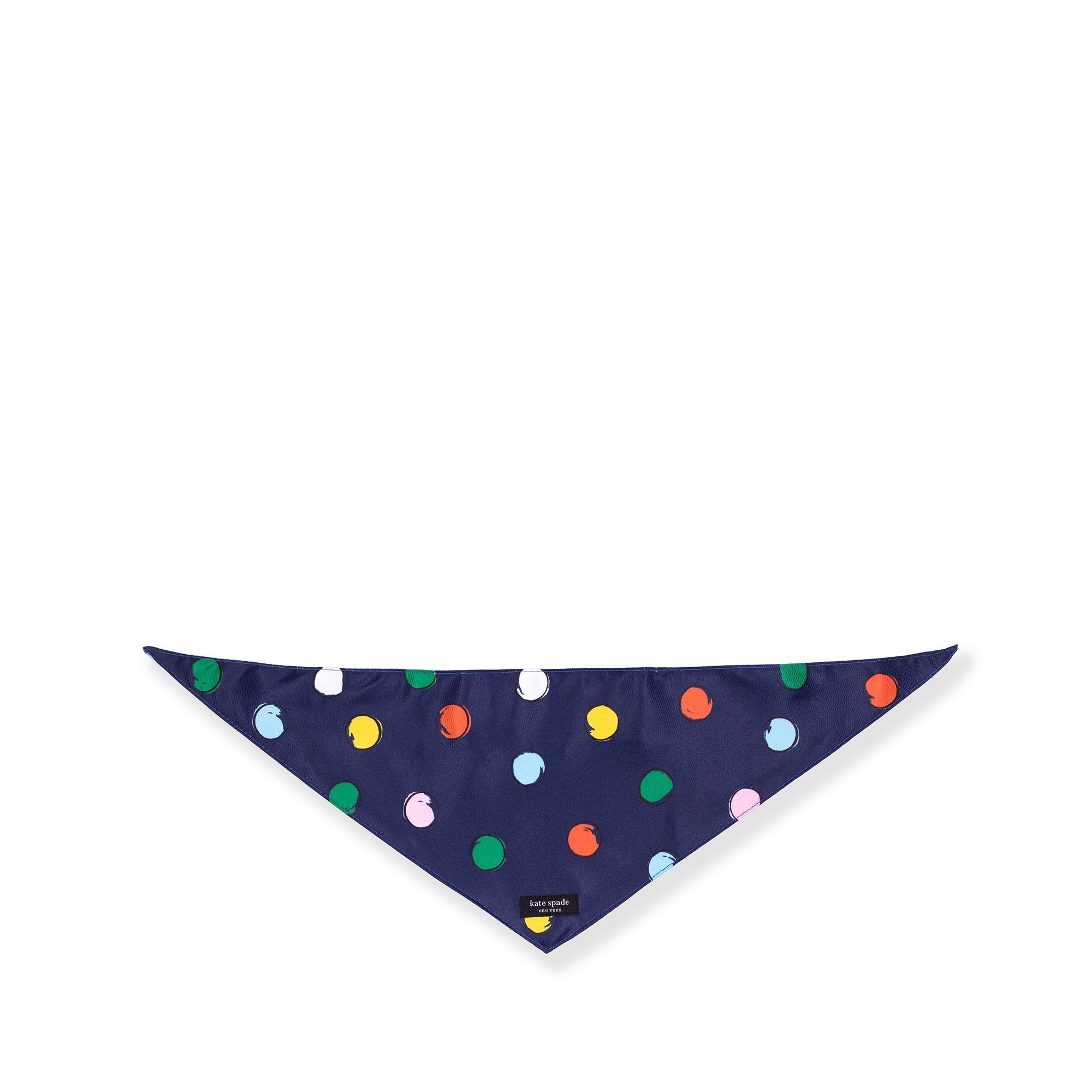 Small Pet Bandana, Watercolor Dot