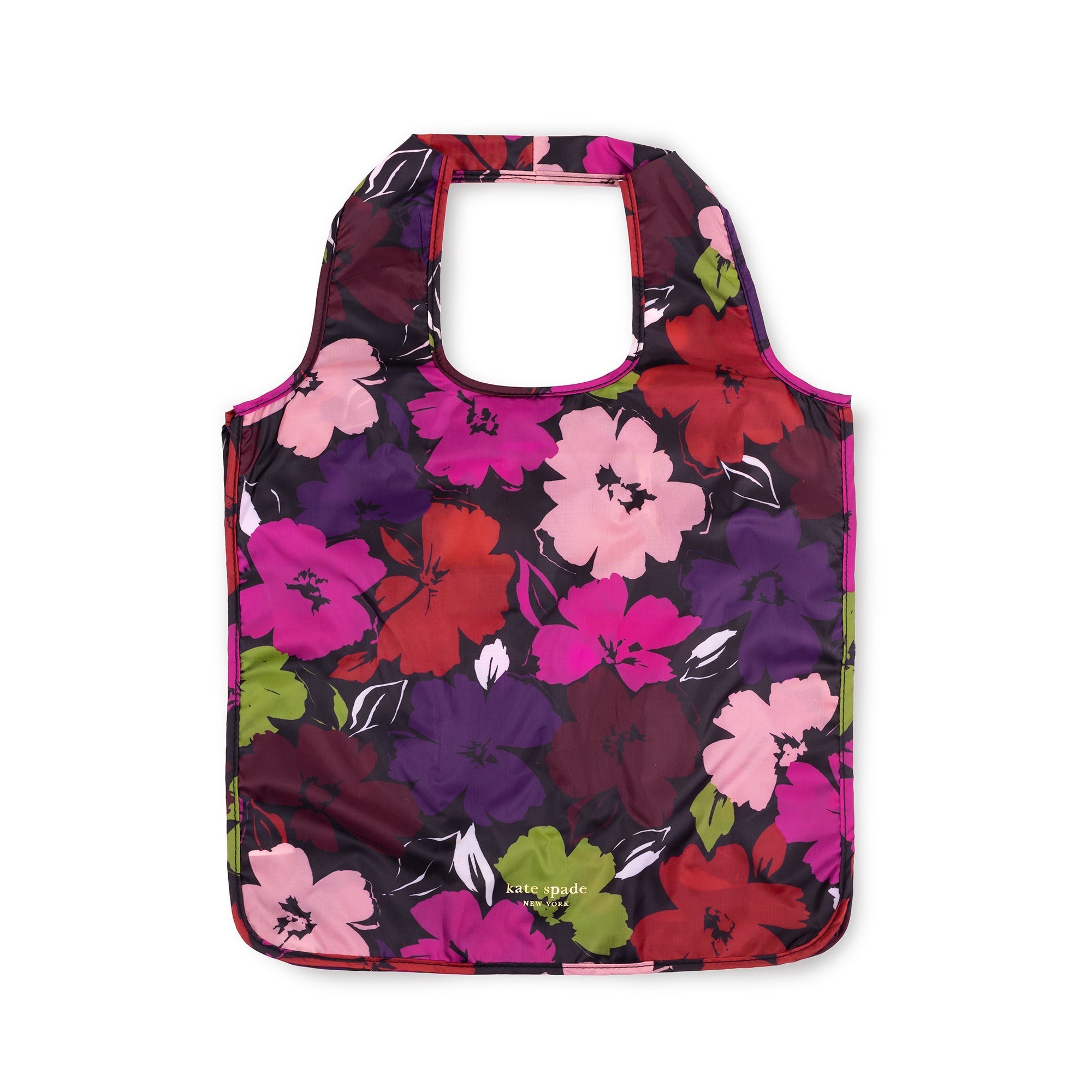 Reusable Shopping Tote, Painterly Blooms