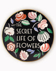 Round Glass Tray The Secret Life of Flowers