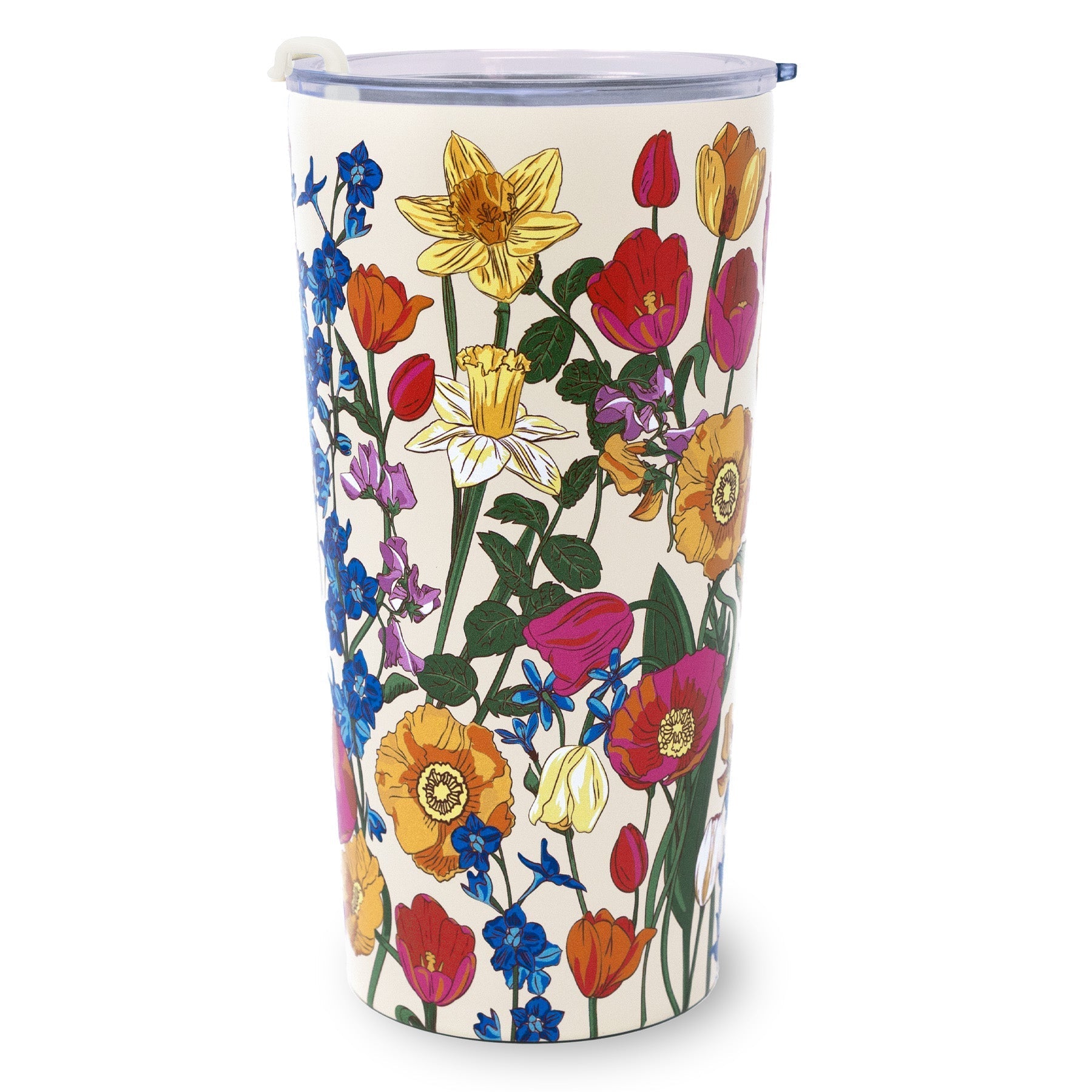 Stainless Steel Thermal Mug, Meadow Bouquet Seedpearl