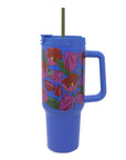 Stainless Steel 40 oz. Tumbler, Tulips on Quiet Harbor