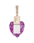 Shaped Luggage Tag, Amarena Cherry Tropical with a Twist