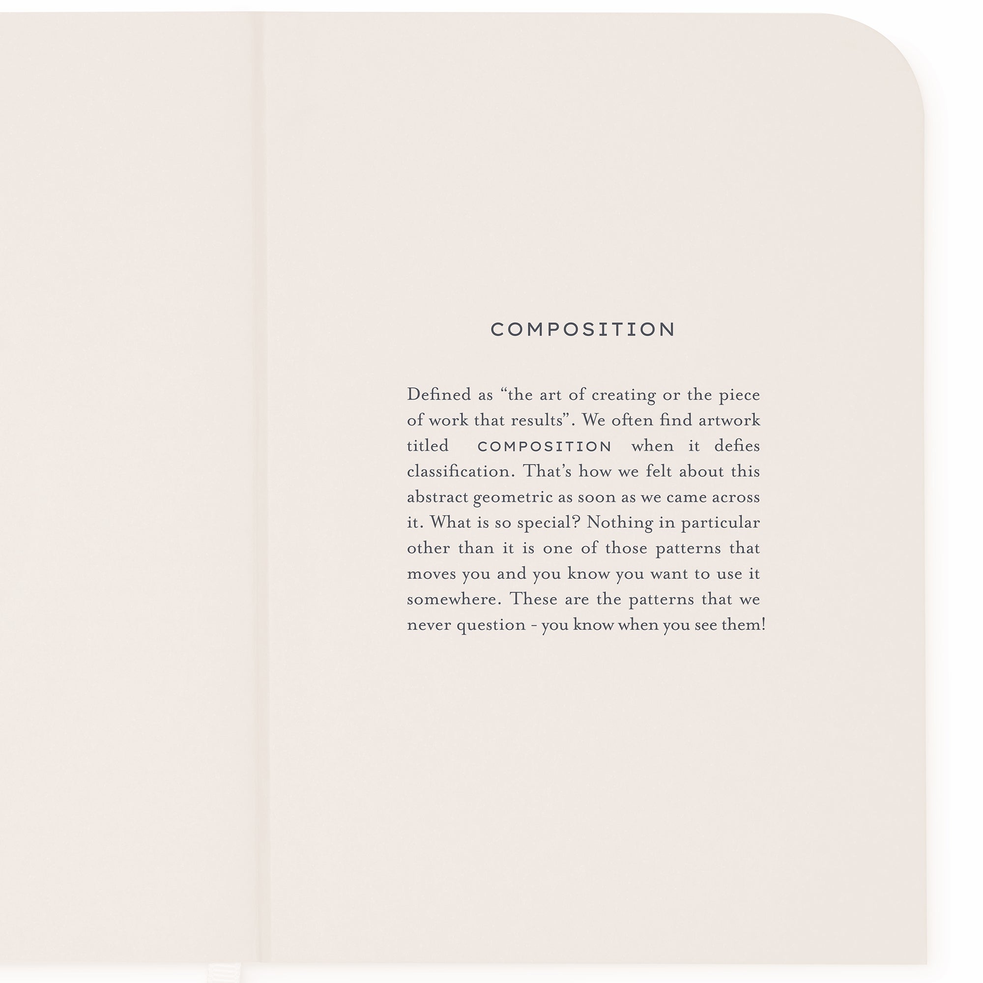 Small Notebook Composition