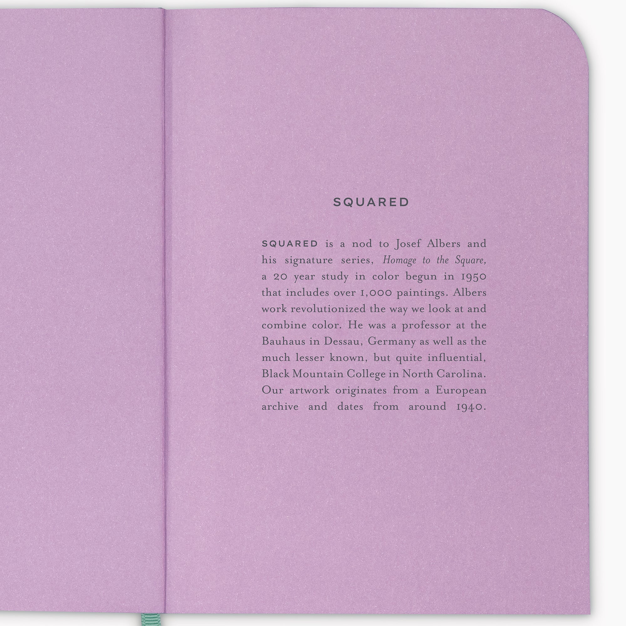 Small Notebook, Squared