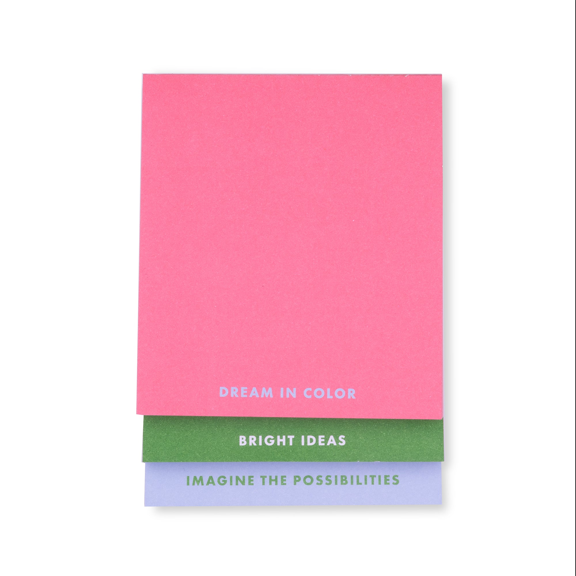 Stacked Notepad, Dream in Color