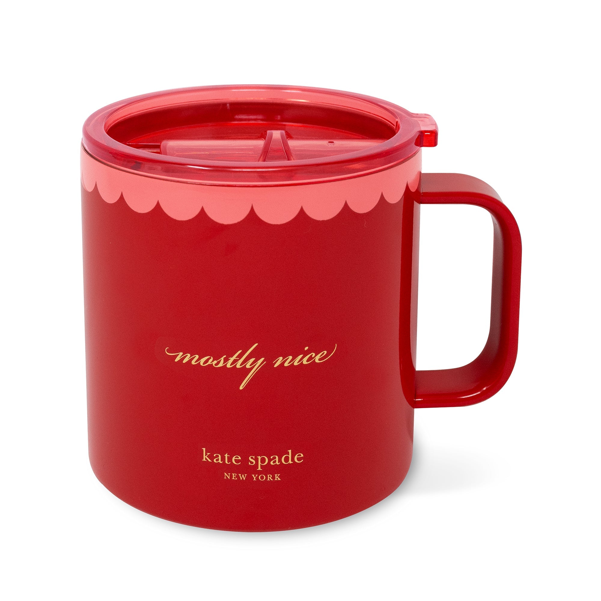 Stainless Steel Coffee Mug, Mostly Nice