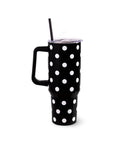 Stainless Steel 40 oz. Tumbler, Picture Dot