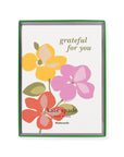 Thank You Notecard Set, Spring Pansies