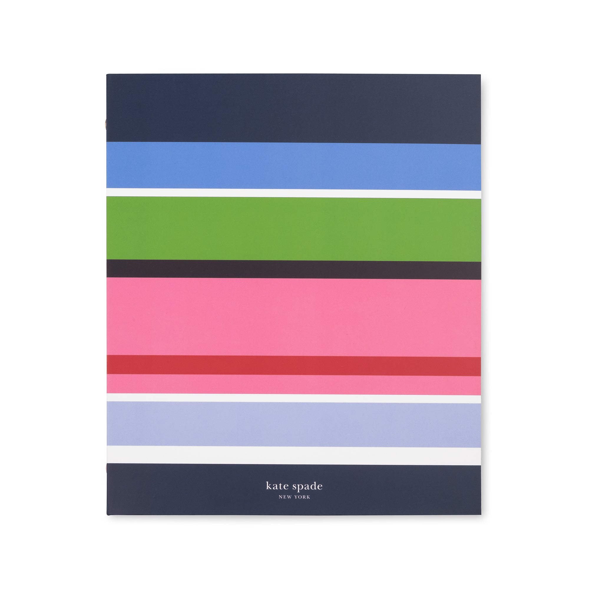 Three Ring Binder, Sunny Day Stripe