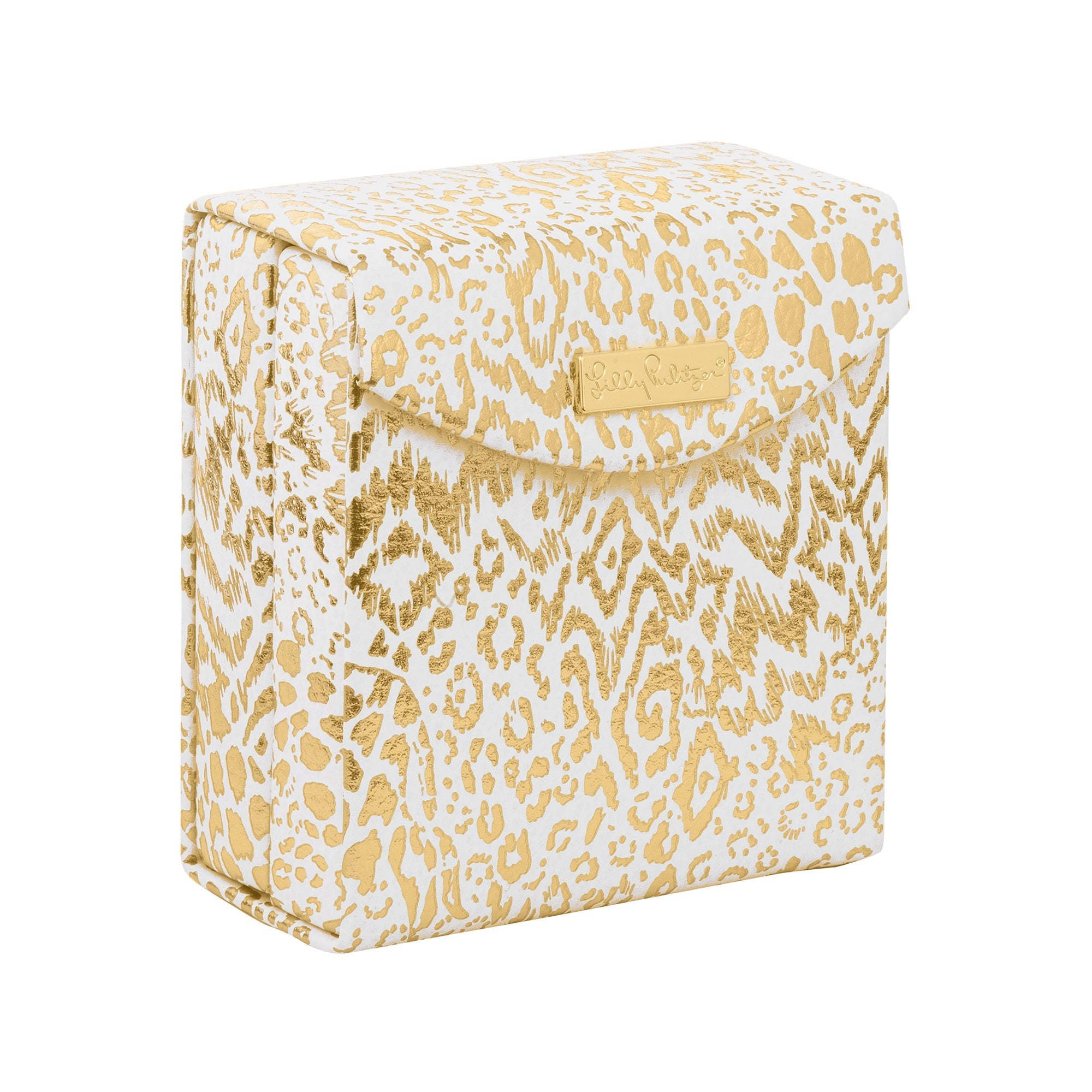 Travel Jewelry Organizer, Gold Pattern Play