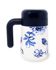 Travel Tea Mug, Floral Toile