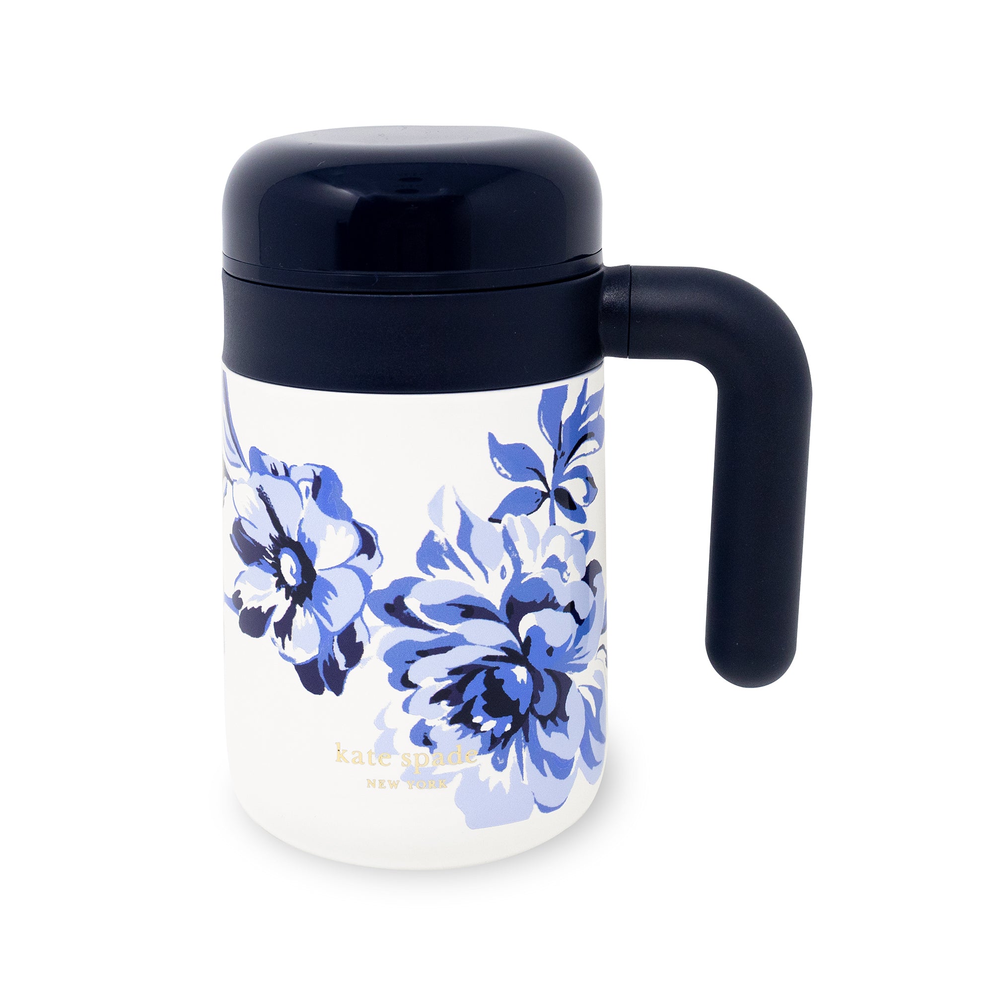 Travel Tea Mug, Floral Toile
