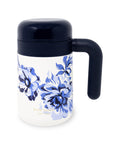 Travel Tea Mug, Floral Toile
