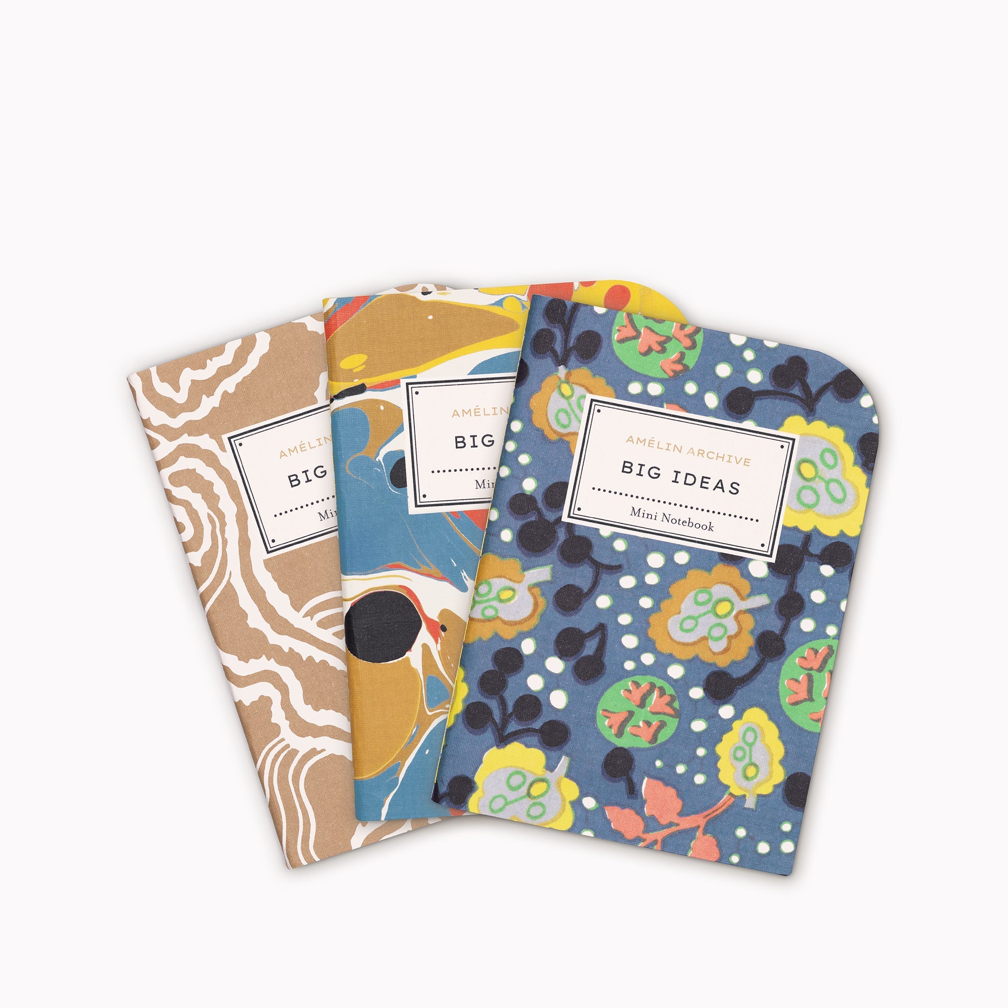 Big Ideas Notebook Set, Abstracte/Arp/Chimie Des Fleurs