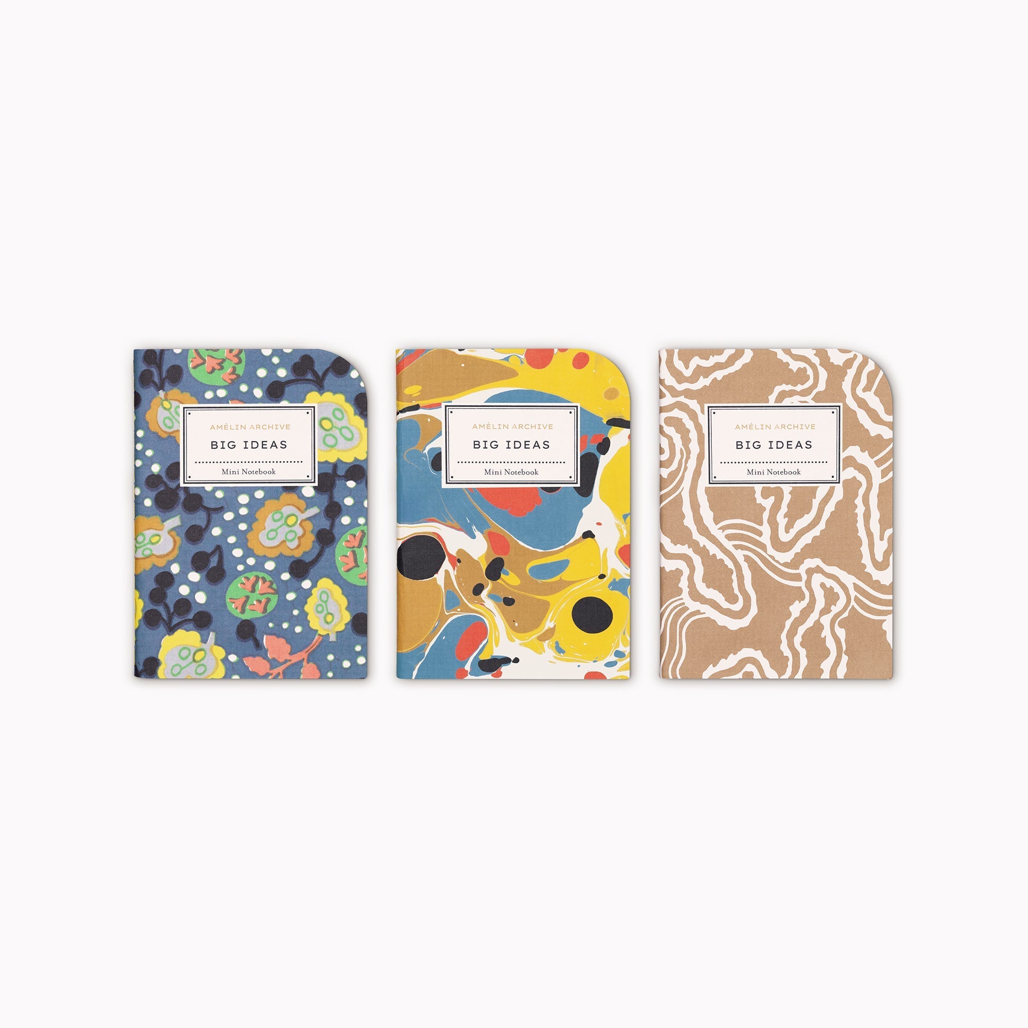 Big Ideas Notebook Set, Abstracte/Arp/Chimie Des Fleurs
