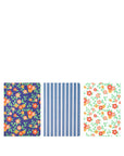 Triple Notebook Set, Assorted