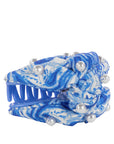 Twist Knot Claw Clip, Marble Swirl