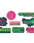 Jumbo Sticker Set, Wicked