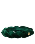Woven Headband, Fiddle Green