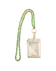 Zip ID Lanyard, Lime Feeling Good