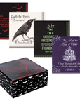 Cocktail Napkins Boxed Set, Gothic