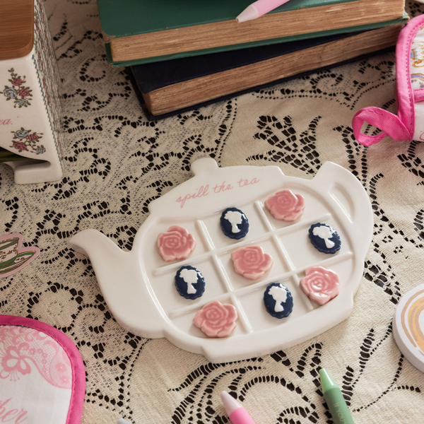 Tic Tac Toe, Teapot – Garvin Lane