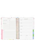 Large 17-Month Academic Planner, Joyful Garden