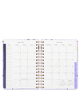 17 Month Large Planner, Coastal Garden