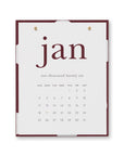 Desktop Calendar, Julie Dot