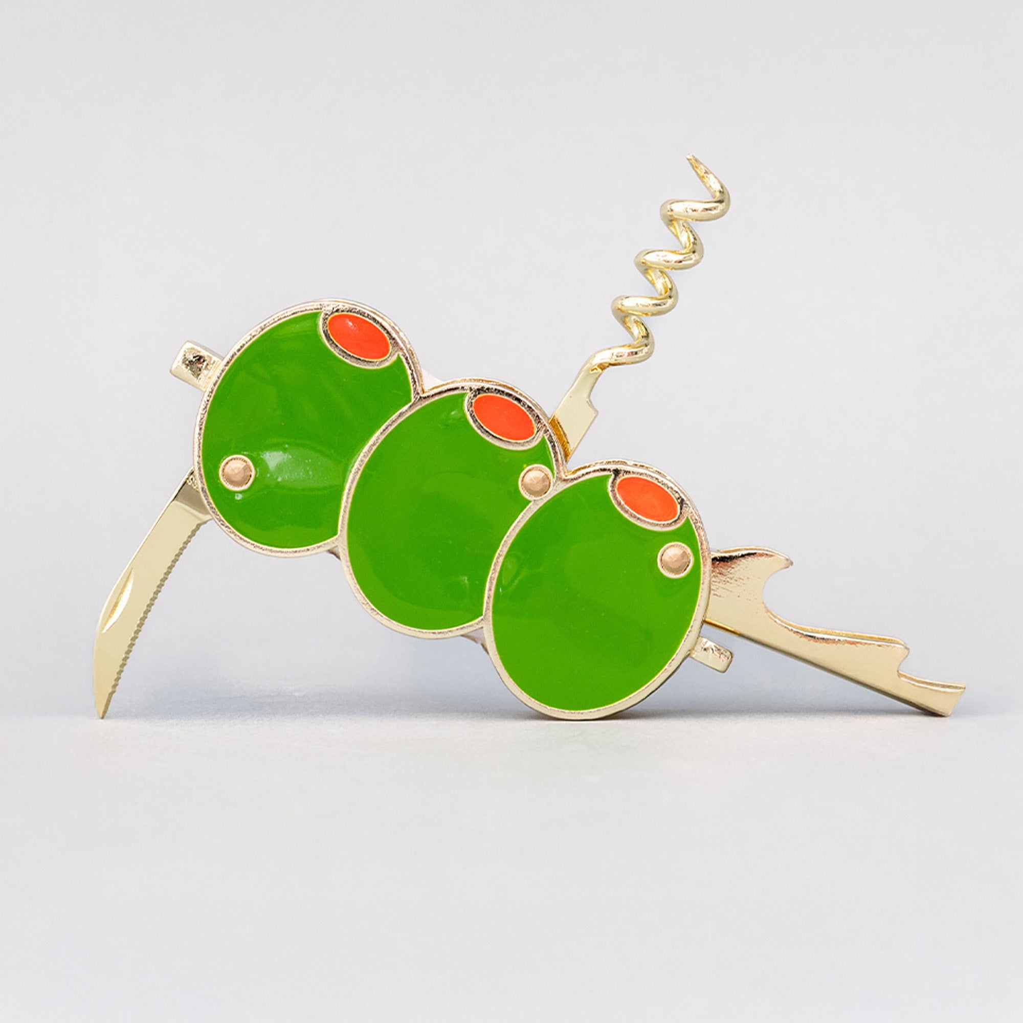 green olives corkscrew