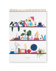 Top Spiral Notebook, Charmed Library