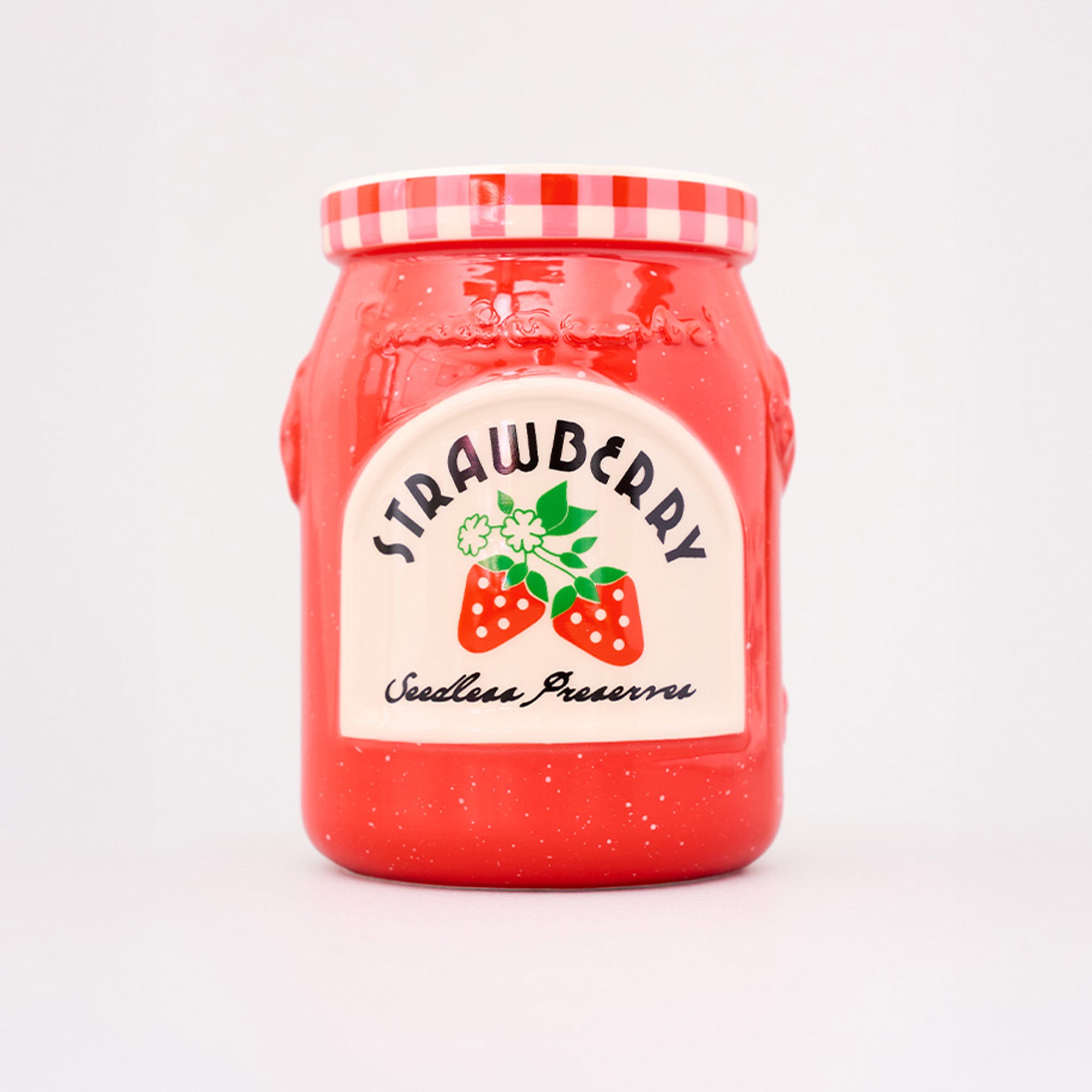 strawberry jam petite ceramic vase