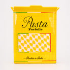 yellow pasta box vase 