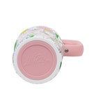Mug with floral design featuring 'Lilly Pulitzer' branding on a white background