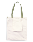Embroidered Canvas Tote Bag, Wildflowers