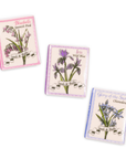 Book Magnet Set of 3, Wildflowers