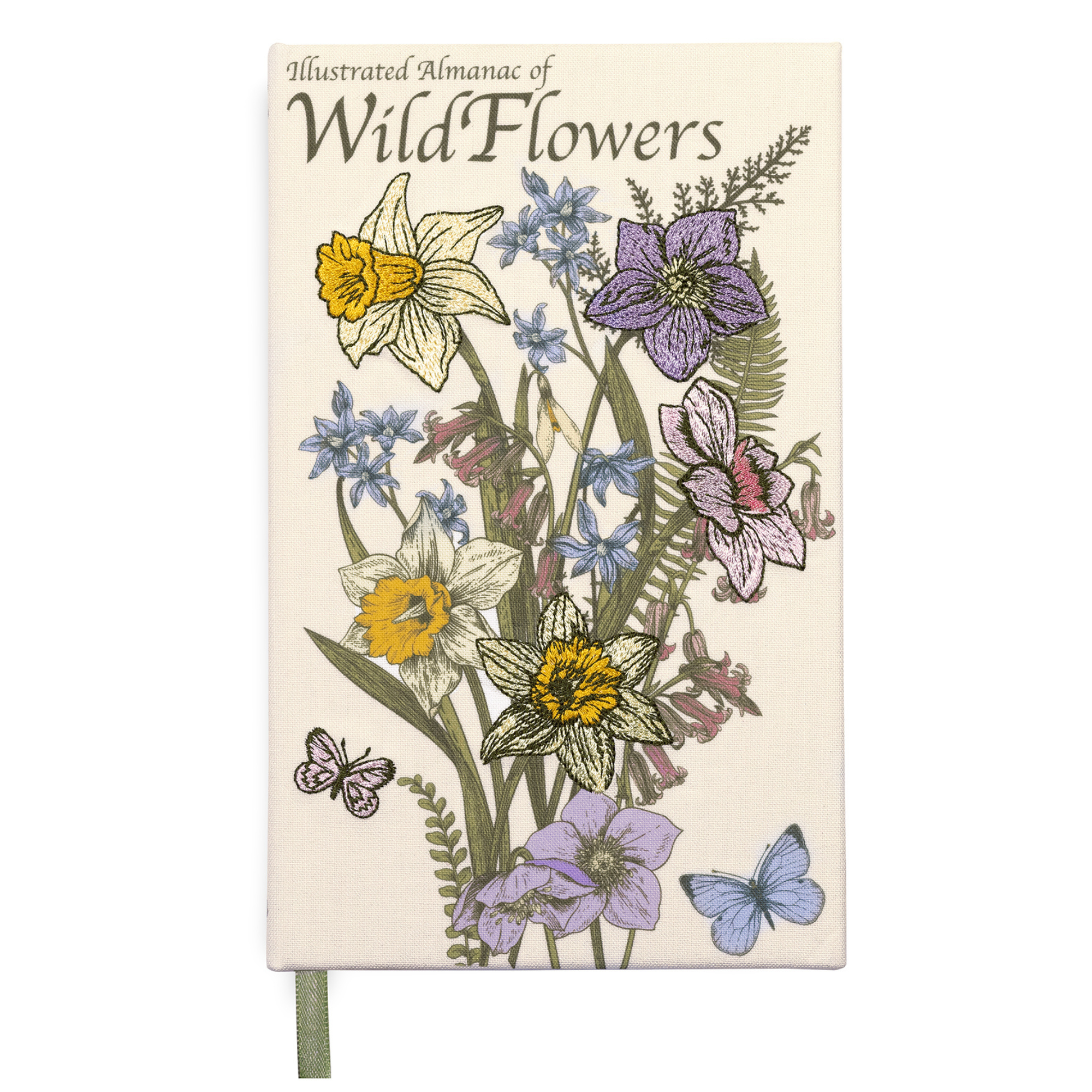 Embroidered Journal, Almanac of Wildflowers