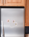 Book Magnet Set of 3, Wildflowers