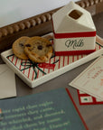 Milk and Cookies Set, Bow