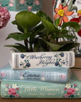 Stacked Books Planter, Pastel Classics