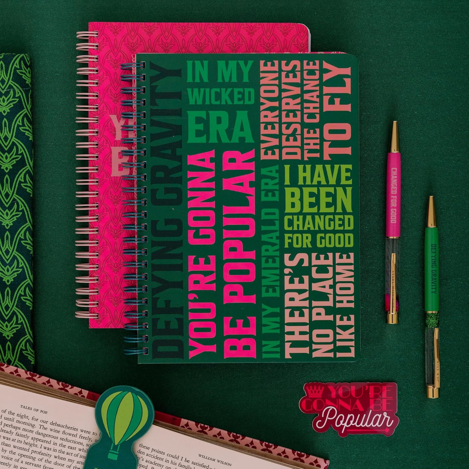 Mini Notebook, Wicked Word Art