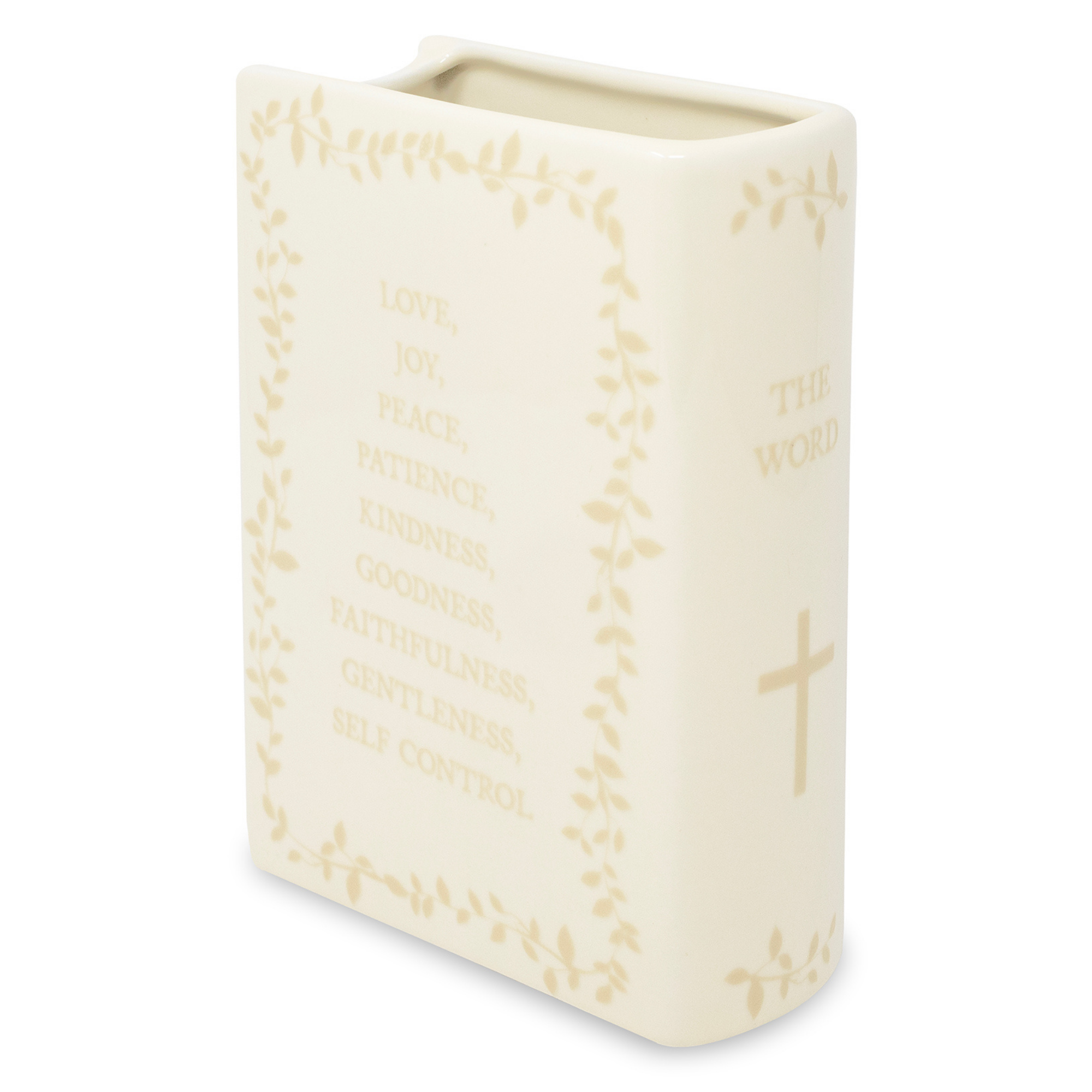 Large Book Vase, The Word