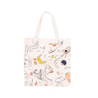 Tote with sketched NY icons