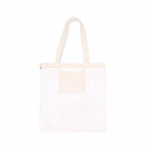 Interior pocket of tote with sketched NY icons