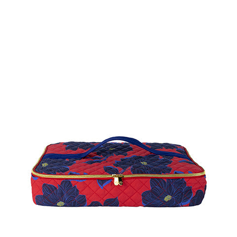 Casserole Carrier, Magnolia Shadows Red