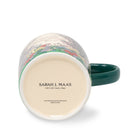 Mug with 'Sarah J. Maas' branding on a white background