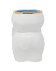 Ceramic Cachepot, Coconut